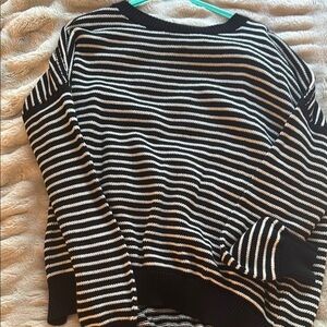 Emerson Fry Black and White Women's Sweater